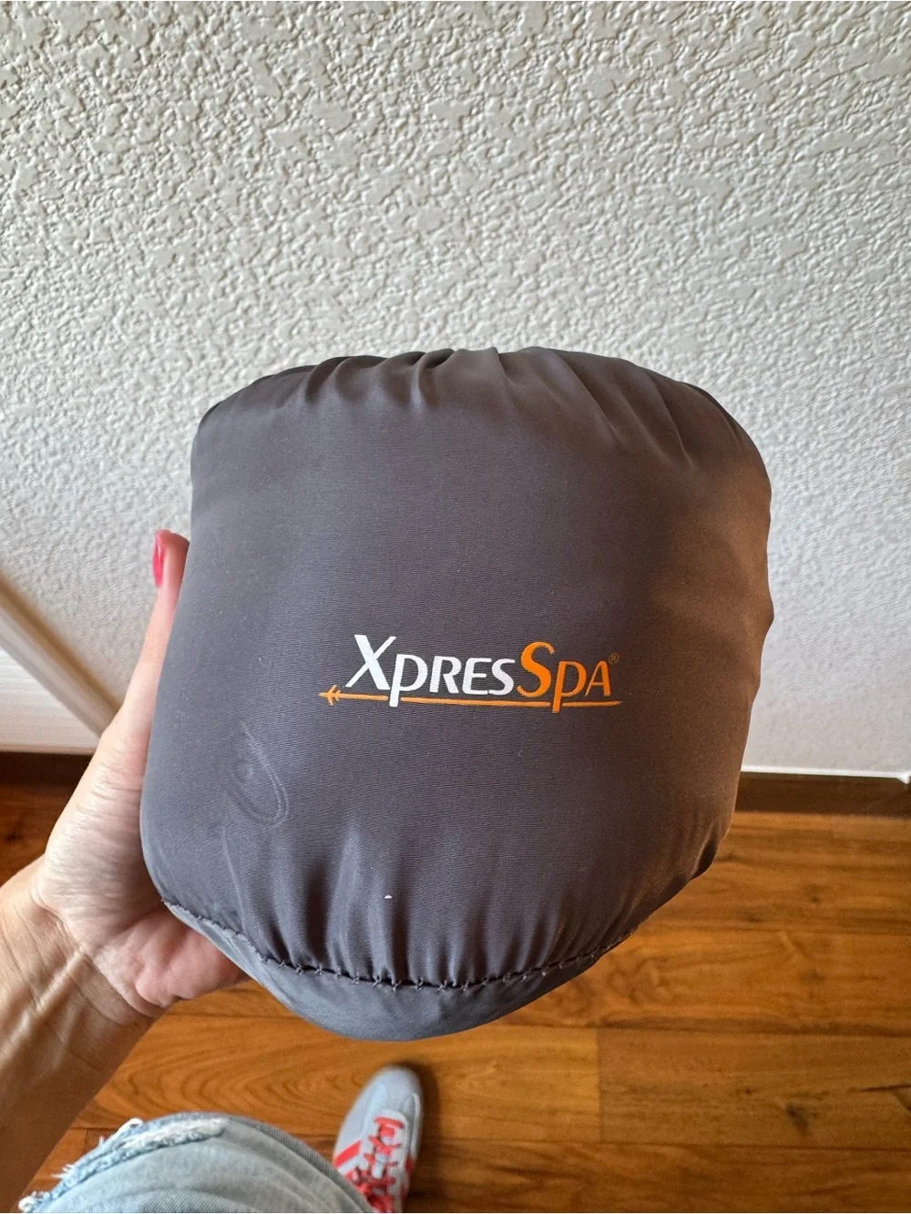 XpresSpa Memory Foam Travel Neck Pillow
